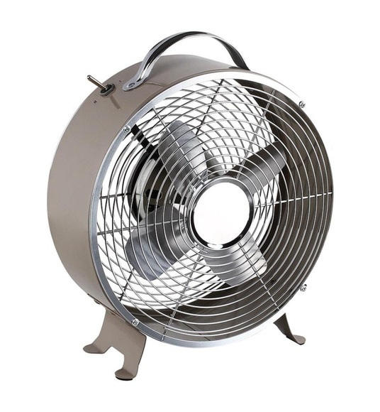 Livoo - Tisch-Ventilator vintage - Beige
