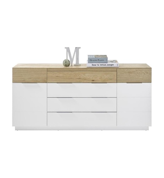 Mca Furniture - Sideboard - Weiss, Eiche