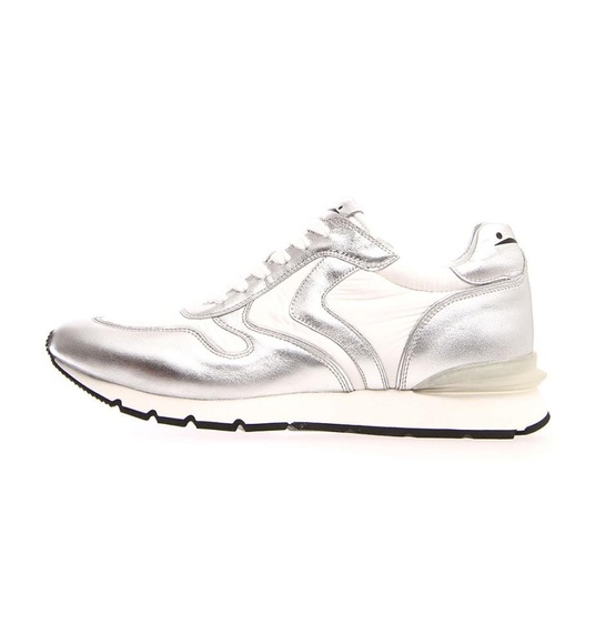 Voile Blanche - VOILE BLANCHE - Sneakers Liam - Silber und Weiss