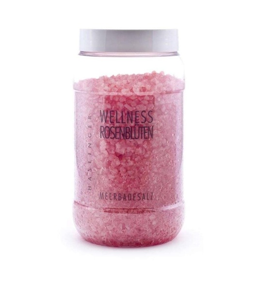 Haslinger - Meerbadesalz Rosenblüte - 1000 g
