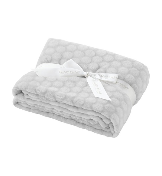 Naf Naf - Bettdecke Liso - 80 x 110 cm - Hellgrau