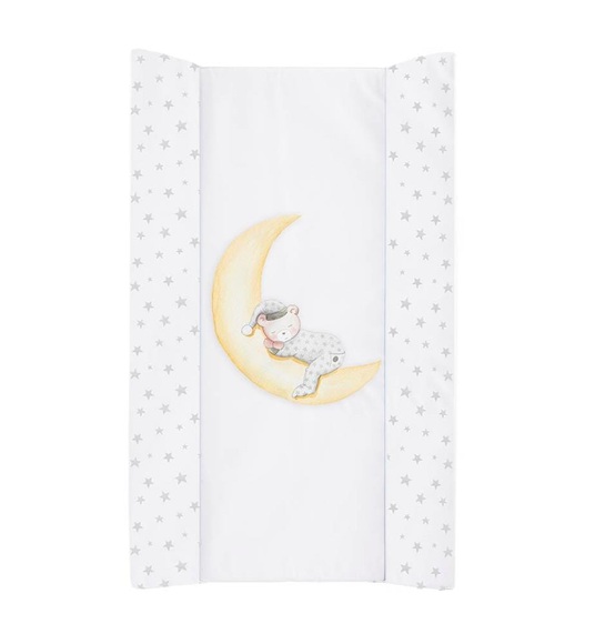 Naf Naf - Wickelauflage Marlon Night 50 x 80 cm - Weiss und Grau