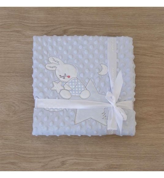 Naf Naf - Bettdecke Bubble - 80 x 110 cm - Blau