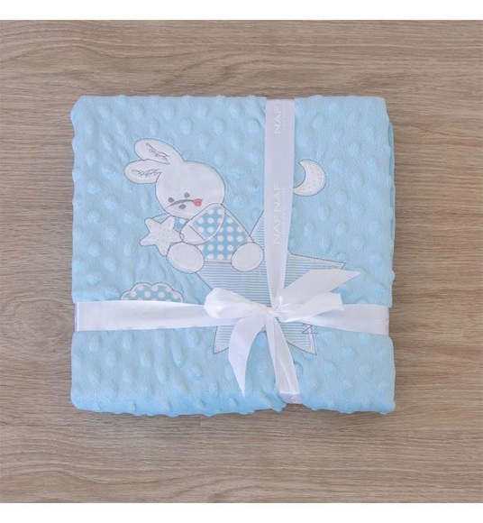 Naf Naf - Bettdecke Bubble - 80 x 110 cm - Blau
