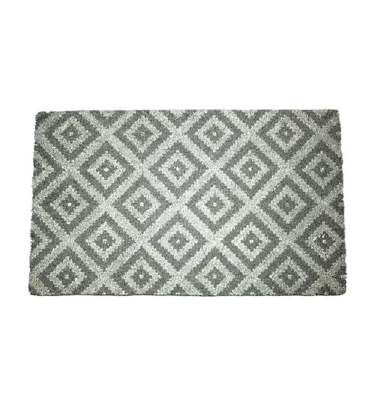 Artsy - Fussmatte Diamond - 75 x 45 cm - Grau