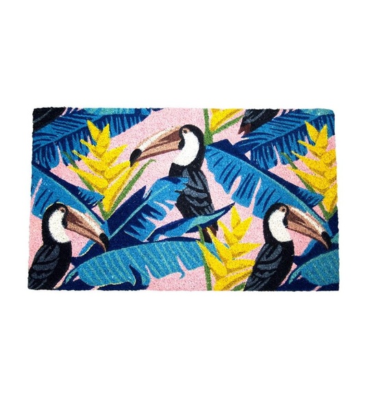 Home - Fussmatte Toucan - 75 x 45 cm - Multicolor