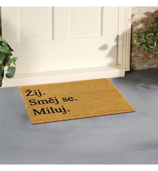 Home - Fussmatte Zij - 60 x 40 x 1.5 cm - Camel