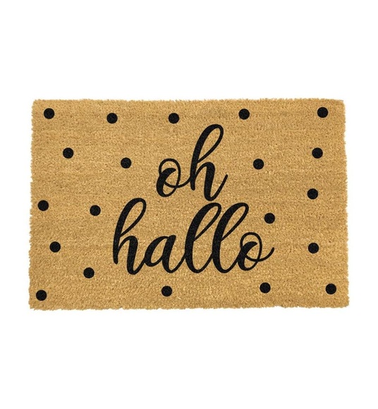 Artsy - Fussmatte German Ohhallo - 60 x 40 cm