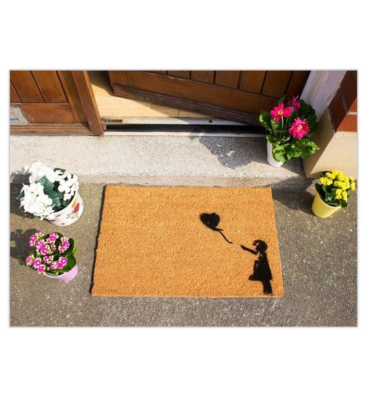 Home - Fussmatte Ballons 60 x 40 x 1.5 - Camel