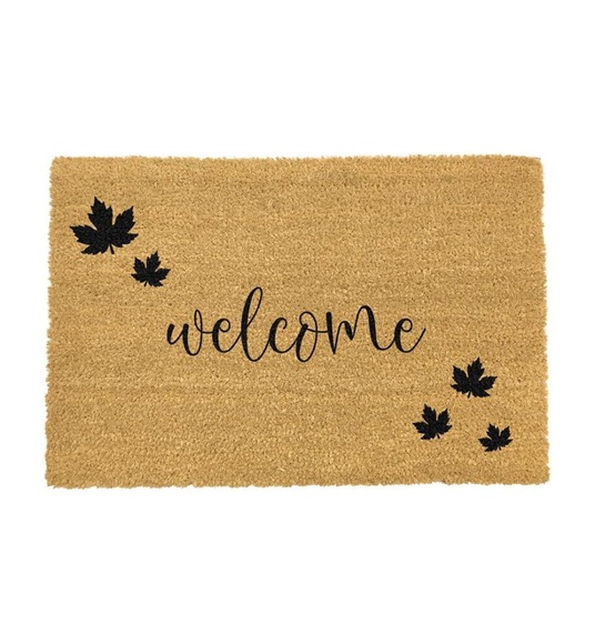 Artsy - Fussmatte Welcome Leaf - 60 x 40 cm