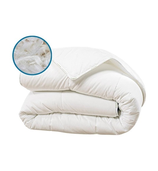 Bellecour - Duvet Natura - 200 x 200 cm - Weiss