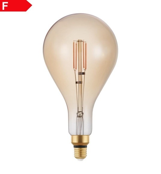 Eglo - Leuchtmittel LM-E27-LED-PS160 4W 2200K - Amber - Dimmbar