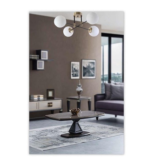 Home - Hängelampe Dolunay - Weiß