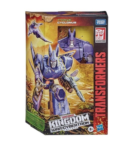 Hasbro - Transformers - Generations War For Cybertron: Kingdom - Wfc - K9 Cyclonus Voyageur - 17,5 Cm