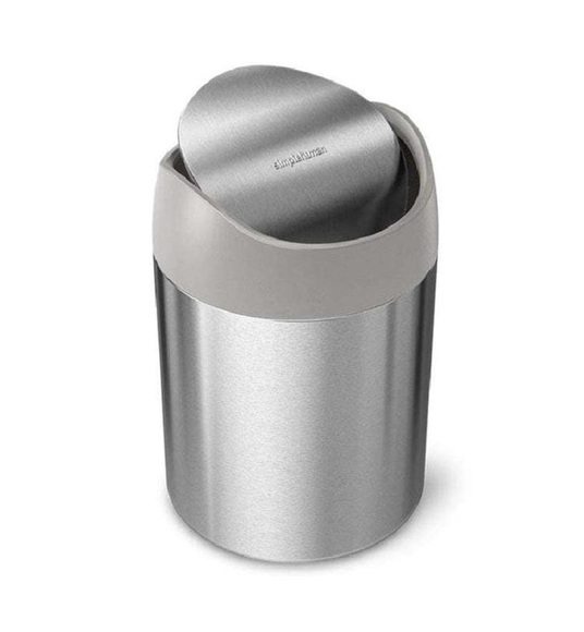 SimpleHuman - Abfalleimer 1.5 l, Silber