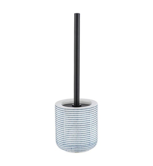 Wenko - WC-Garnitur Nole Keramik, WC-Bürstenhalter, handbemalt