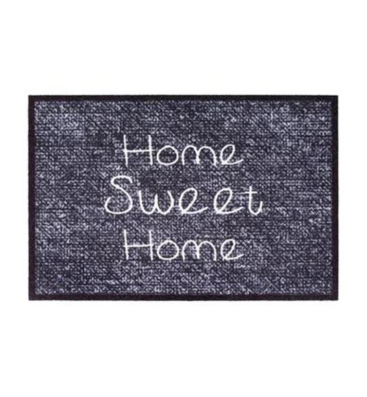 Testrut - Fussmatte Home - 60 x 40 cm - Grau
