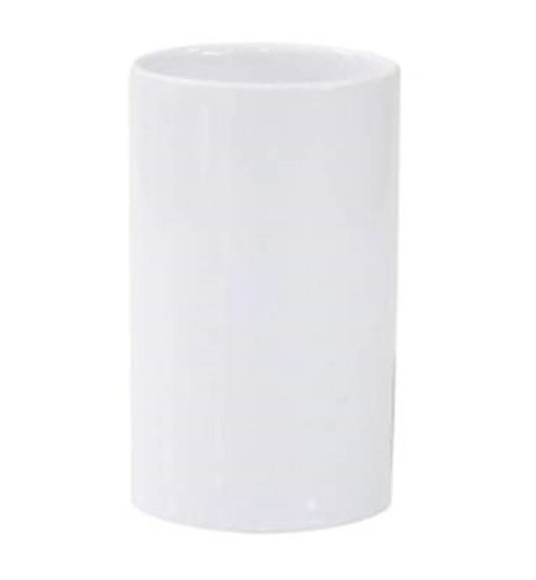 Testrut - Zahnbürsten-Glas - Weiss