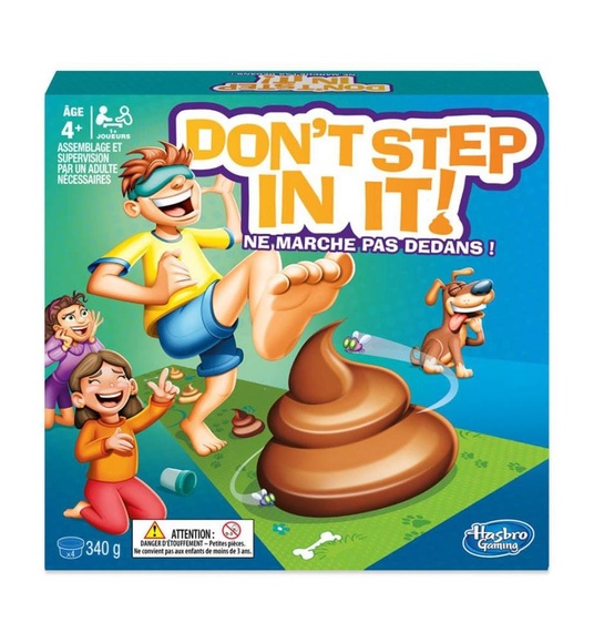 Hasbro - Don'T Step In It Ne Marche Pas Dedans ! - Französiche Version