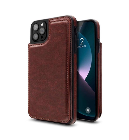 Unotec - Semi-Hartschale iPhone 13 Pro Max - Braun
