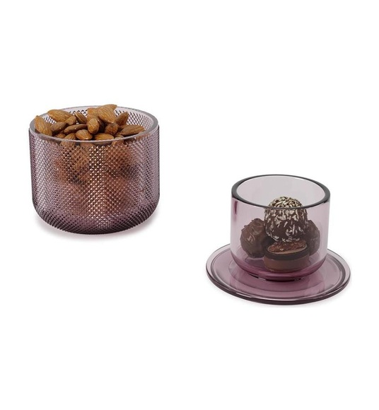 Umbra - Aufbewahrung Allira aus Glas mit Deckel