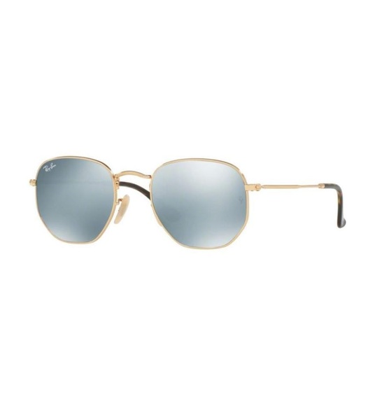 Ray-Ban - Sonnenbrille Hexagonal - Gold