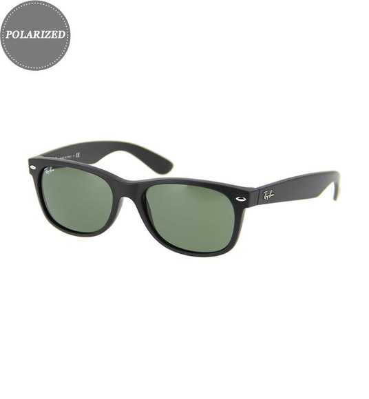 Ray-Ban - Polarisierte Sonnenbrille New Wayfarer - Schwarz