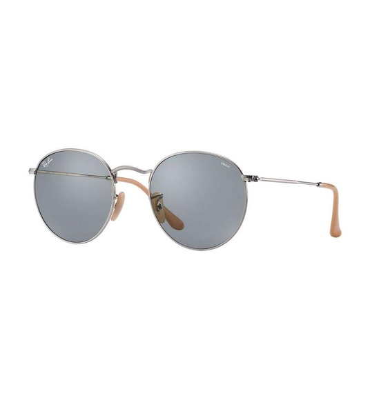 Ray-Ban - Sonnenbrille Round Evolve - Silber