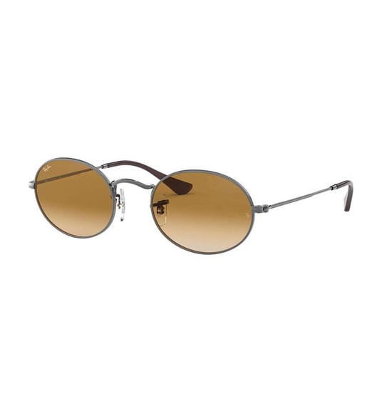 Ray-Ban - Sonnenbrille Oval - Silber