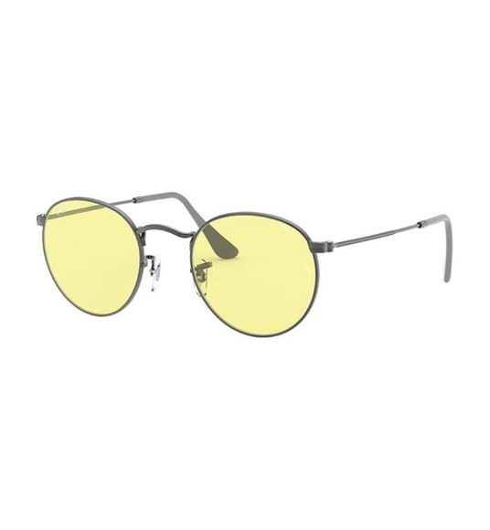 Ray-Ban - Sonnenbrille Round - Silber