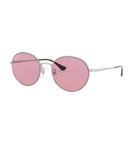 Ray-Ban - Sonnenbrille Round Métal - Silber