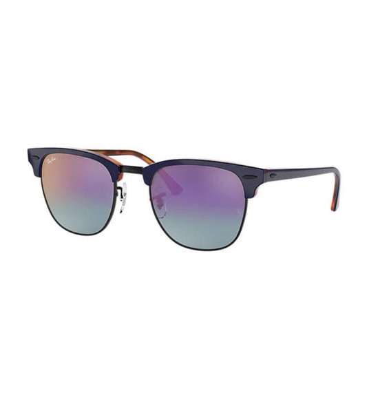 Ray-Ban - Sonnenbrille Clubmaster Flash - Schwarz