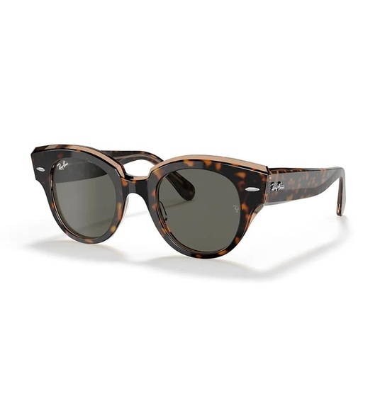 Ray-Ban - Sonnenbrille Rond point - Schildpatt