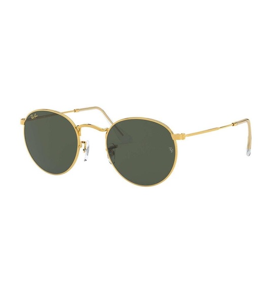 Ray-Ban - Sonnenbrille Round Métal - Gold