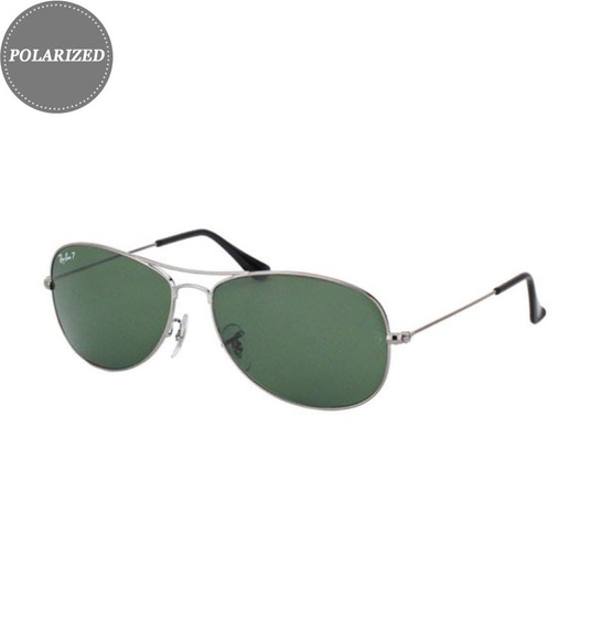 Ray-Ban - Polarisierte Sonnenbrille Aviator Gradient - Silber und Grau