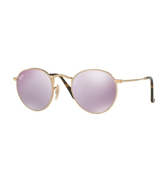 Ray-Ban - Sonnenbrille Round Metal - Gold