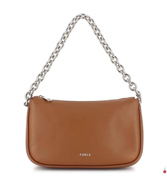 Furla - Moon Shoulder Bag - Camel