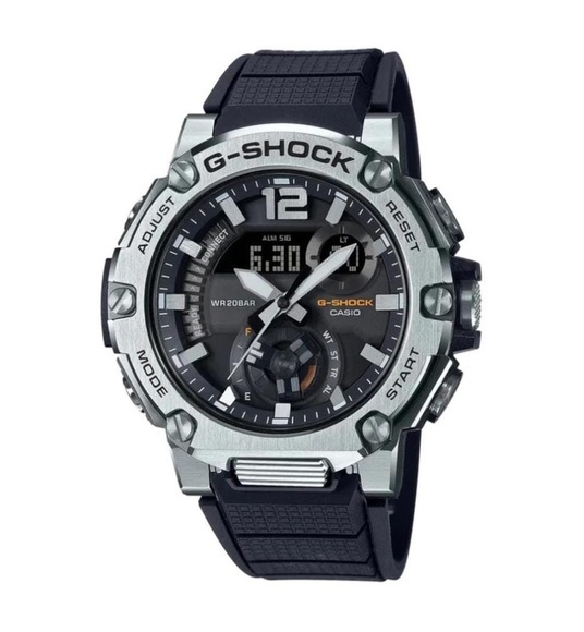 G-Shock - Armbanduhr G-Steel - Schwarz und Silber