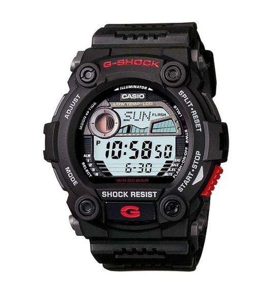 G-Shock - Armbanduhr - Schwarz und Rot