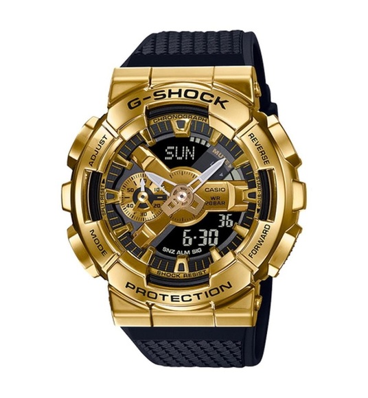 G-Shock - Armbanduhr Analog-Digital - Schwarz und Gold