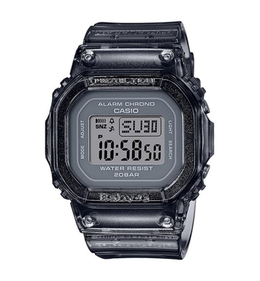 Casio - Armbanduhr G-Shock Baby-G - Schwarz und Grau