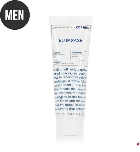 Korres - Aftershave-Balsam Blue Sage - 125 ml