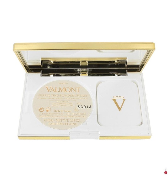 Valmont - Kompaktes Glow-Puder Perfecting Powder - Fair Porcelaine - 10 g