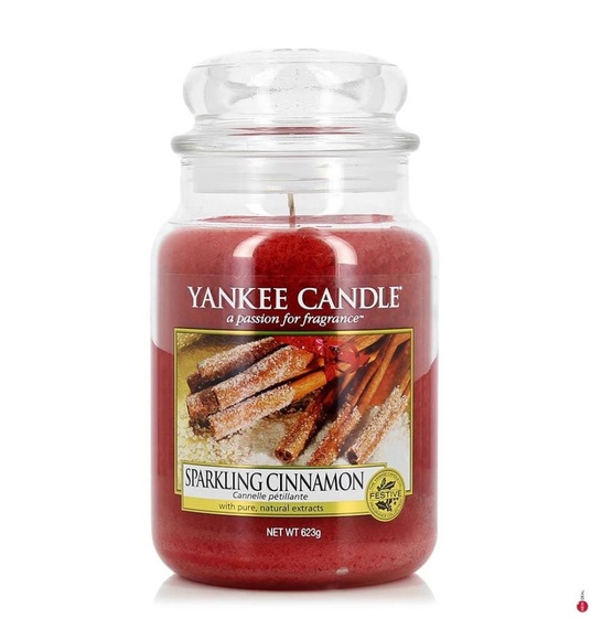 Yankee Candle - Duftkerze Sparkling Cinnamon - 623 g