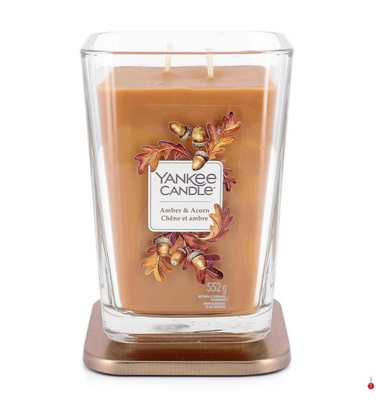 Yankee Candle - Duftkerze Amber & Acorn - 552 g