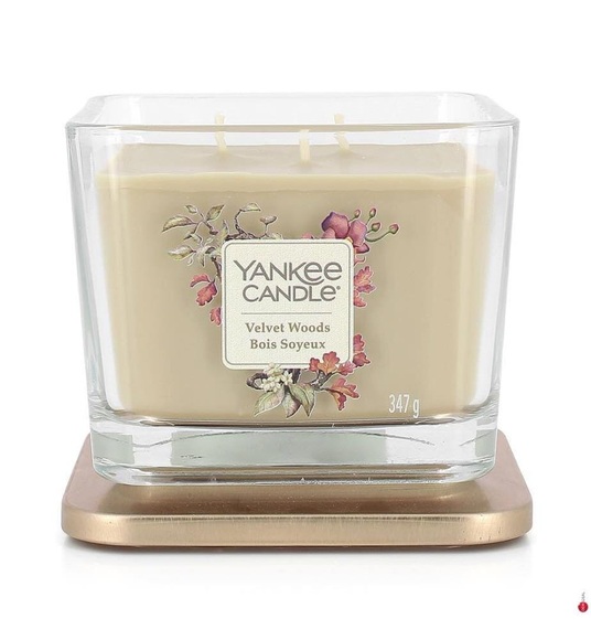 Yankee Candle - Duftkerze Velvet Woods Medium - 347 g