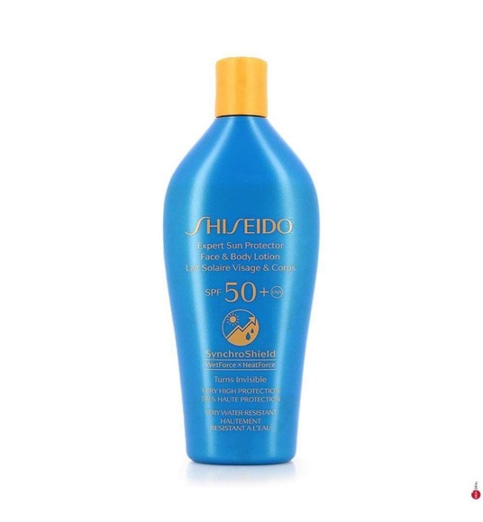 Shiseido - Sonnenmilch SynchroShield SPF50+ - 300 ml