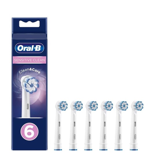 Oral-B Sensitive Clean & Care 2+2+2 Zahnbürstenaufsatz 1 St. Weiß