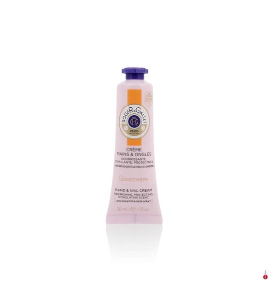 Roger & Gallet gingembre (Ginger) Hand & Nail crème 30ml/1oz