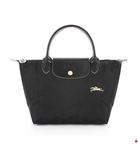 Longchamp - Handtasche Le Pliage Club S - Schwarz